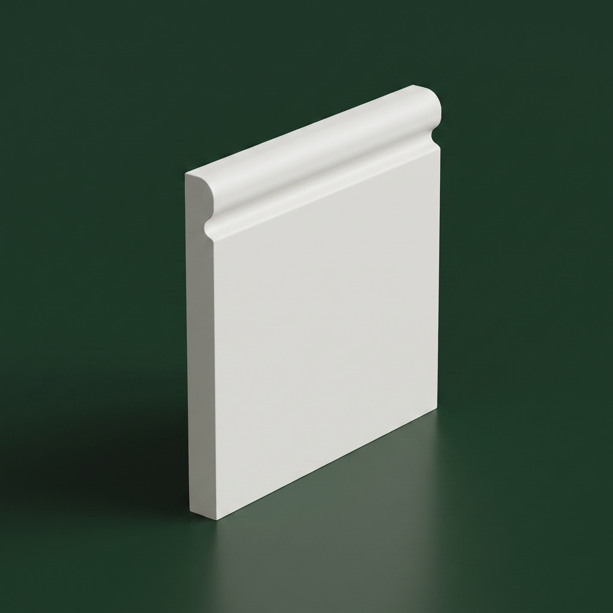 Pencil Round skirting board profile — Modern